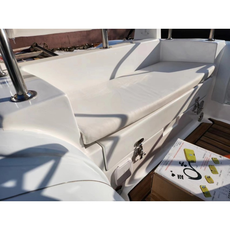 Čoln gumenak 480cm BELI dizajn tapicirana klop