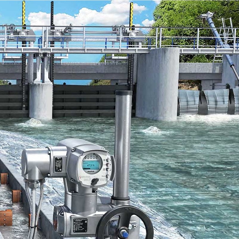 Pogon za hidroelektrarne in zapornice